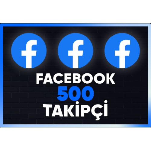 ⚡  GARANTİLİ  FACEBOOK PROFİL 500 TAKİPÇİ ⚡